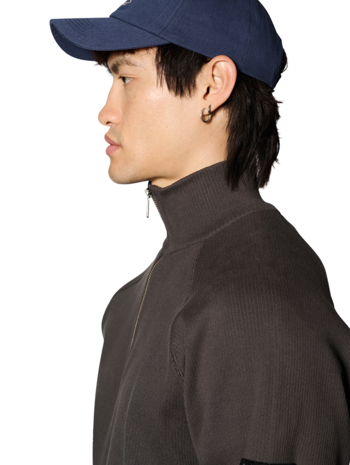 HALO INFANTRY HALF ZIP, RAVEN, model