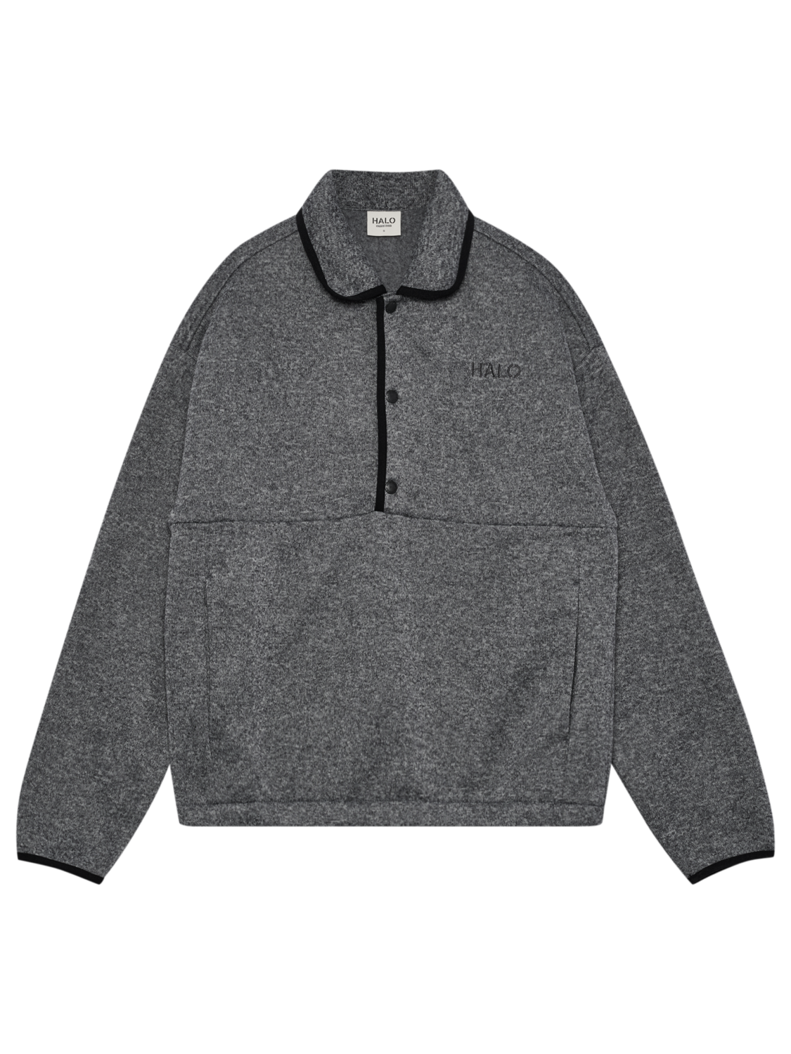 HALO FUSION POLO KNIT, TURBULENCE, packshot