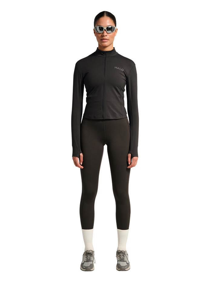 HALO WOMEN FULL ZIP 2.0, AFTER DARK, model