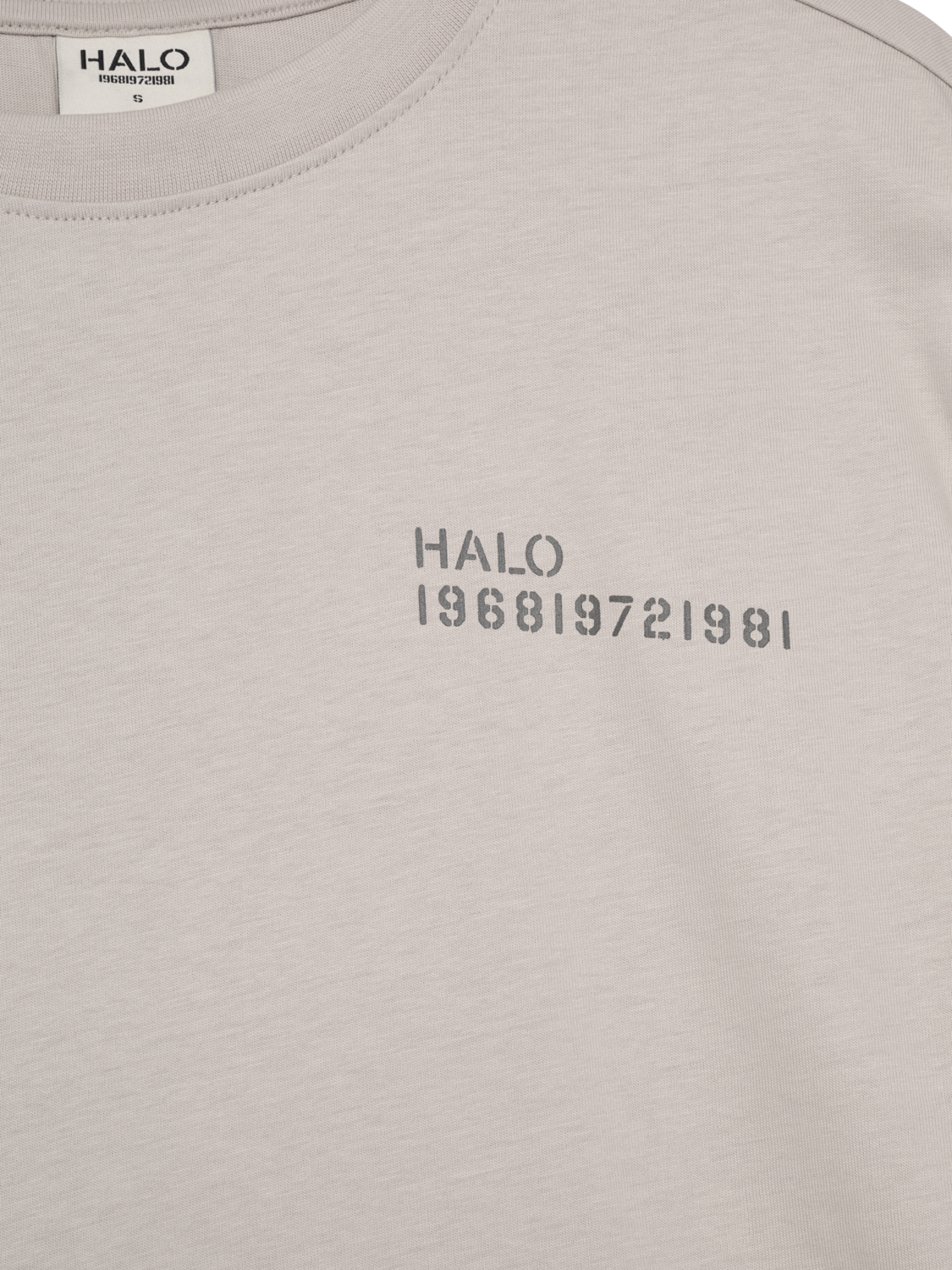 HALO ESSENTIAL T-SHIRT, SILVER LINING, packshot