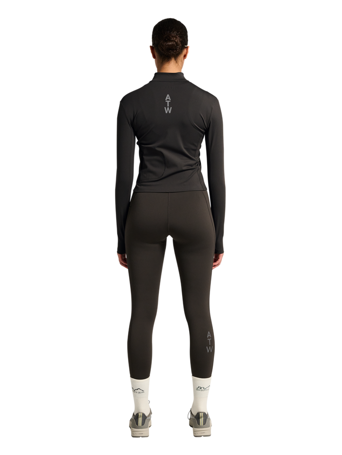 HALO WOMEN FULL ZIP 2.0, AFTER DARK, model