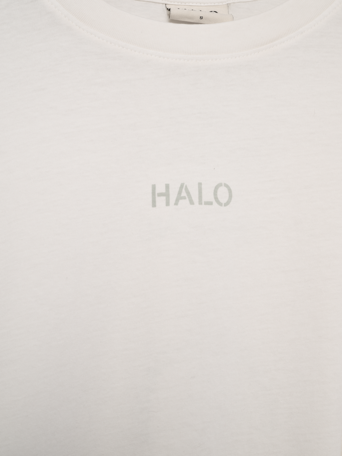 HALO GRAPHIC LOGO BOXY T-SHIRT, MARSHMALLOW, packshot