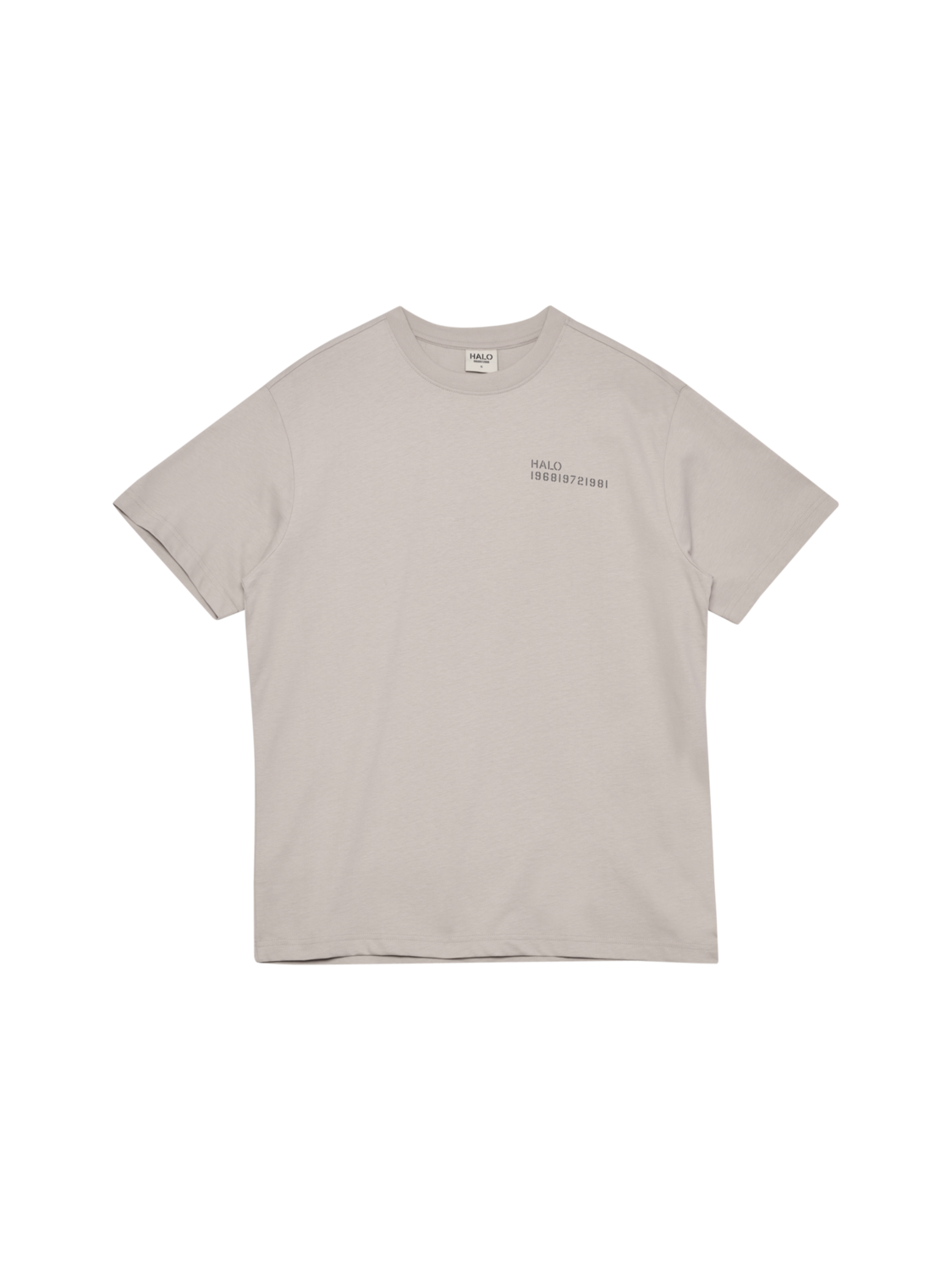 HALO ESSENTIAL T-SHIRT, SILVER LINING, packshot