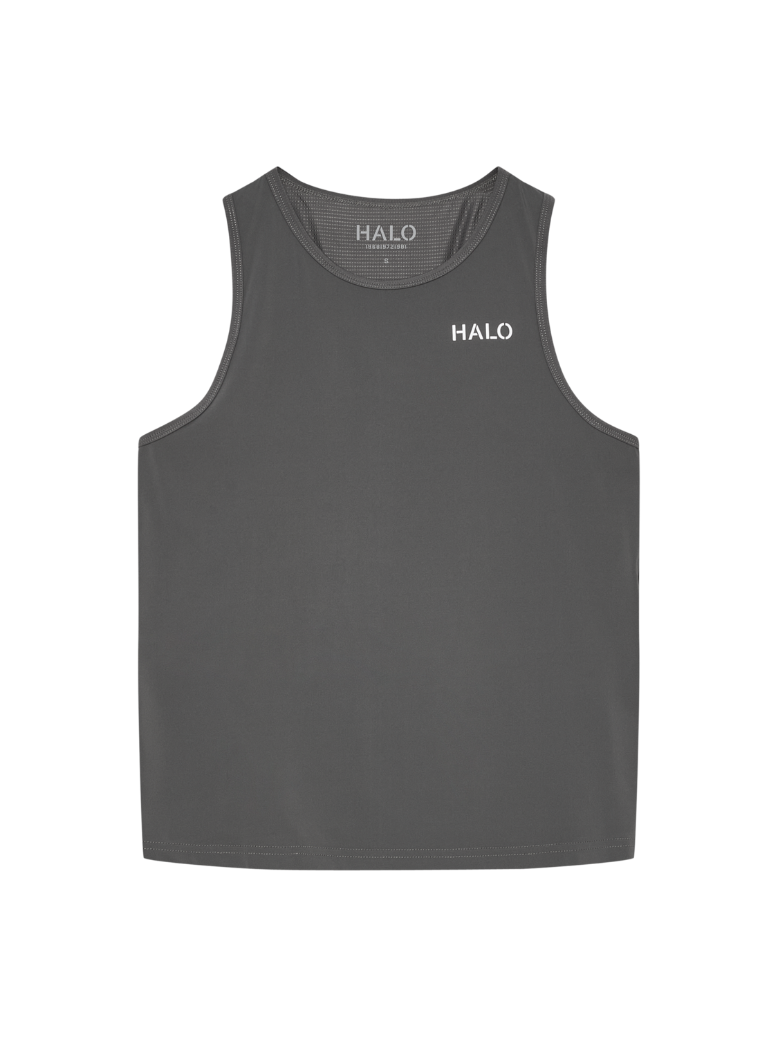 HALO WOMEN DIVISION RACERBACK TANK, GUNMETAL, packshot