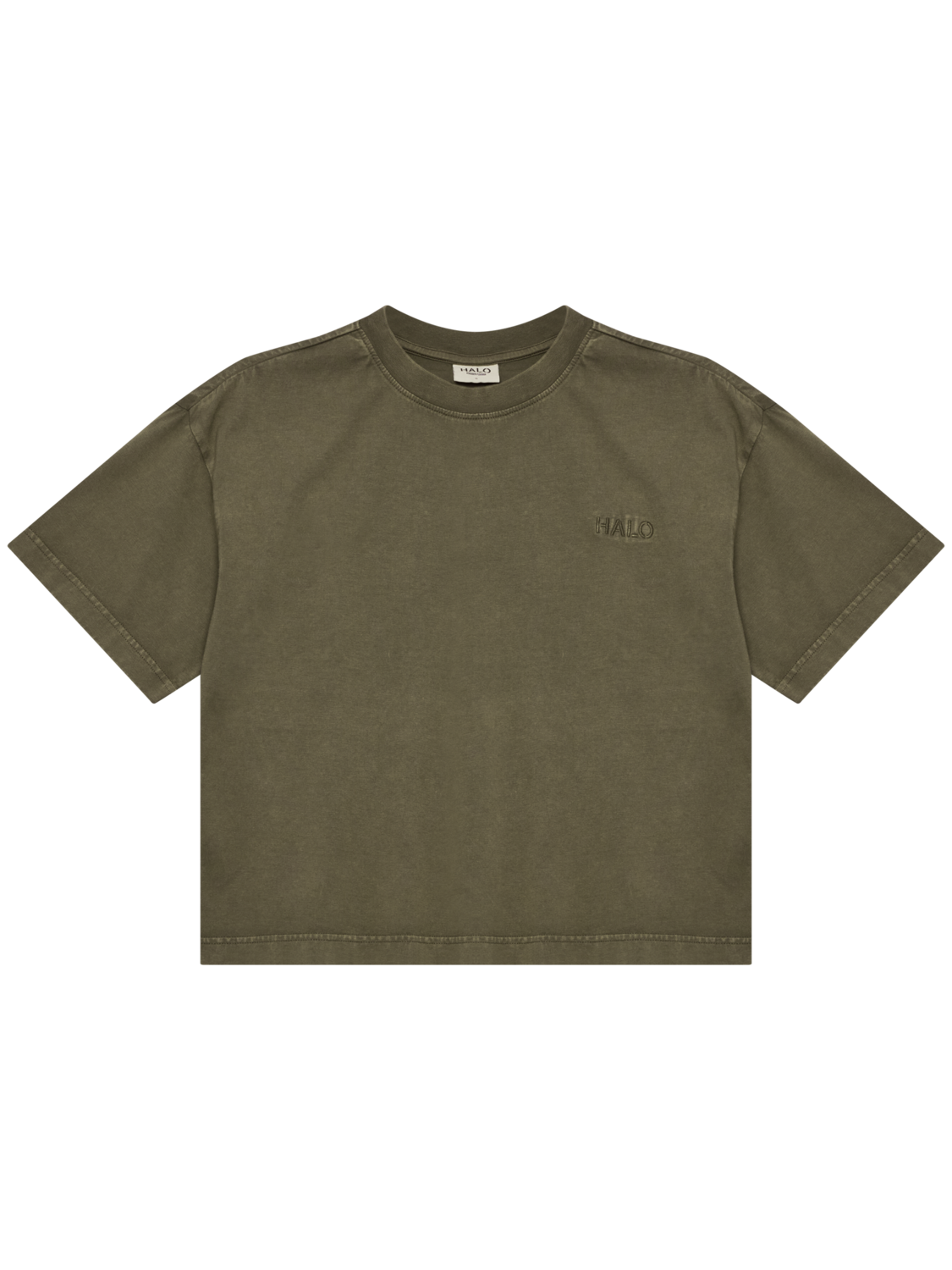HALO WOMEN LOGO T-SHIRT, CAPERS, packshot