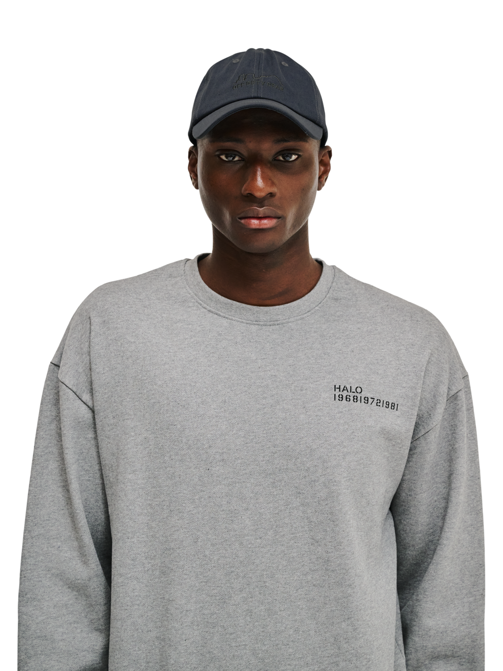 HALO COTTON CAP, DARK SLATE, model