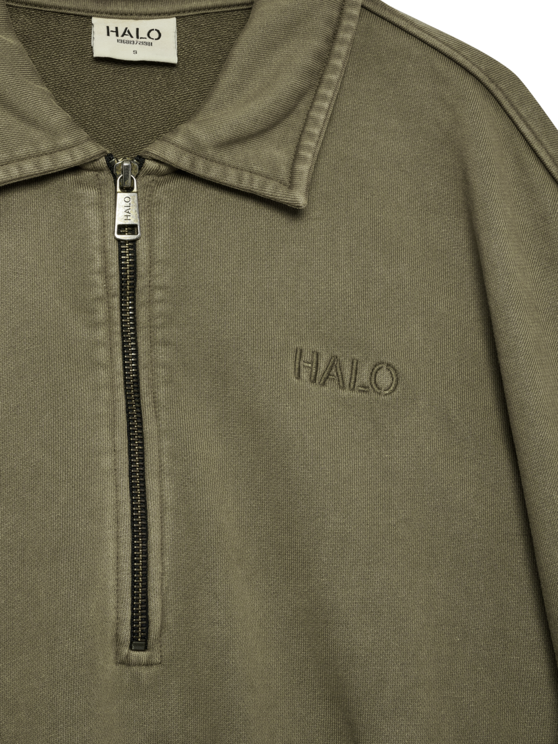 HALO BOXY POLO SWEAT, CAPERS, packshot