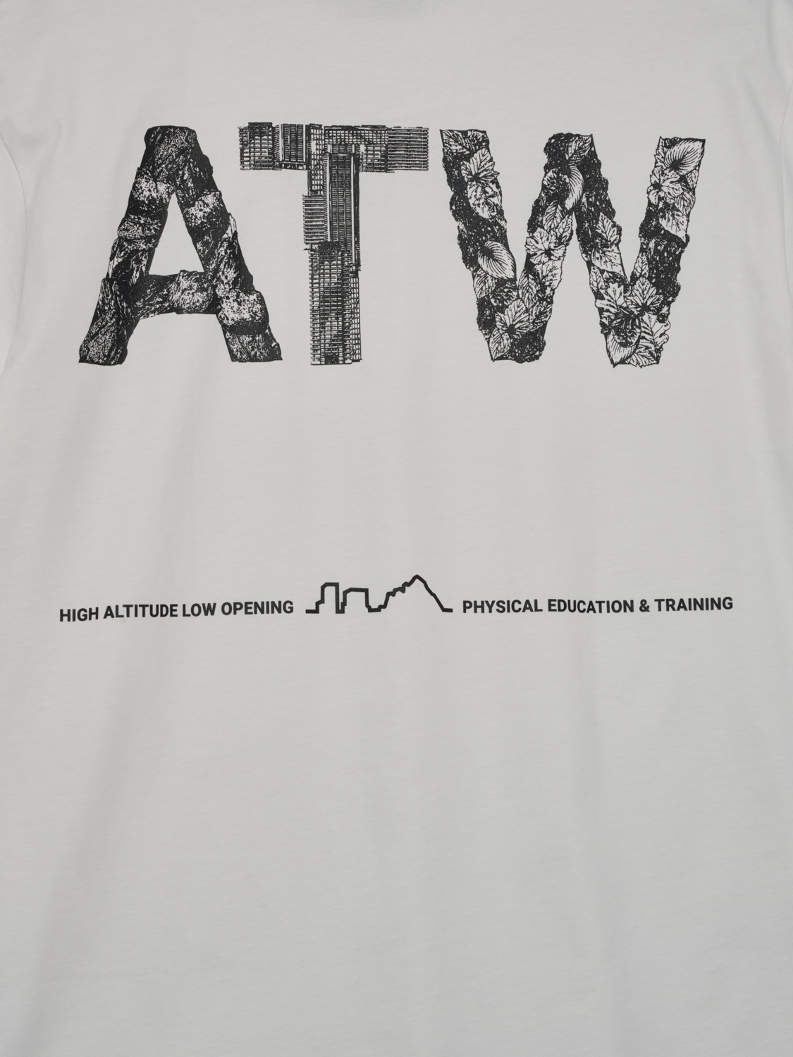 HALO GRAPHIC T-SHIRT, MARSHMALLOW/BLACK/BLACK, packshot