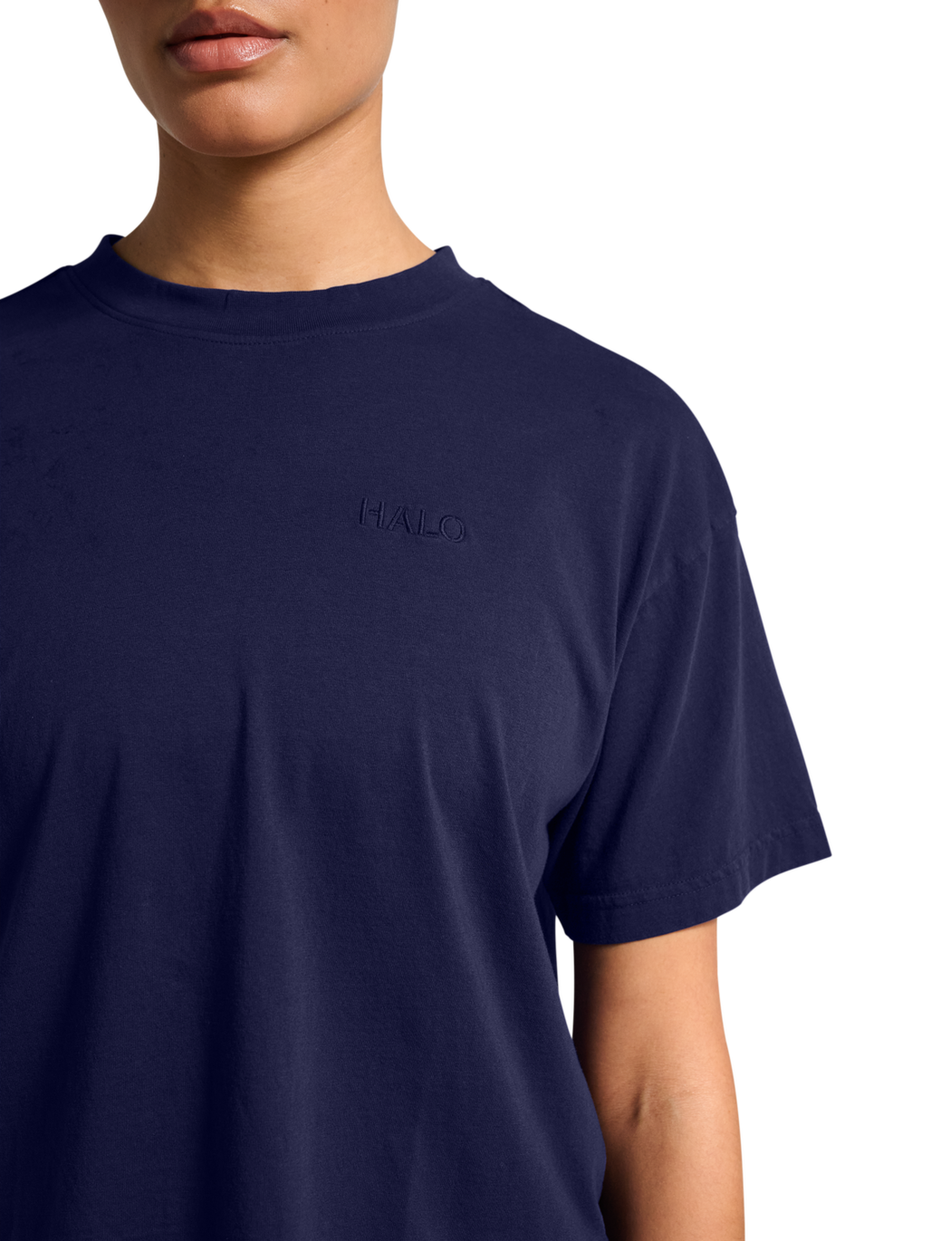 HALO WOMEN LOGO T-SHIRT 2.0, ASTRAL AURA, model