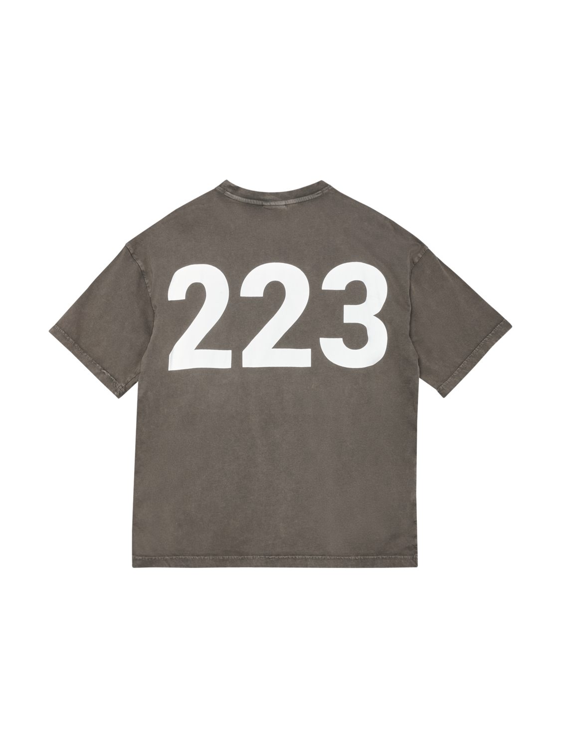 HALO DHOBI BOXY T-SHIRT, GUNMETAL, packshot
