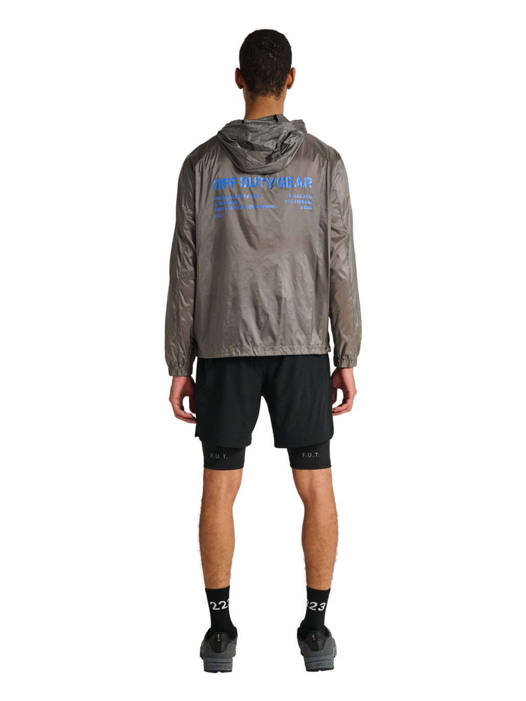 HALO 2 in 1 SHORT, BLACK, model