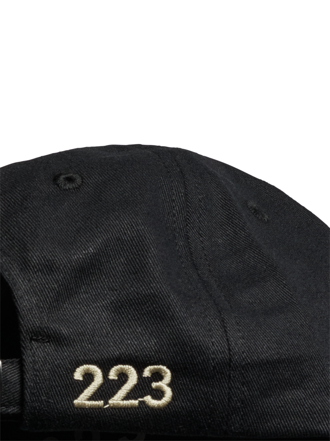 HALO COTTON CAP, BLACK/MARSHMALLOW, packshot