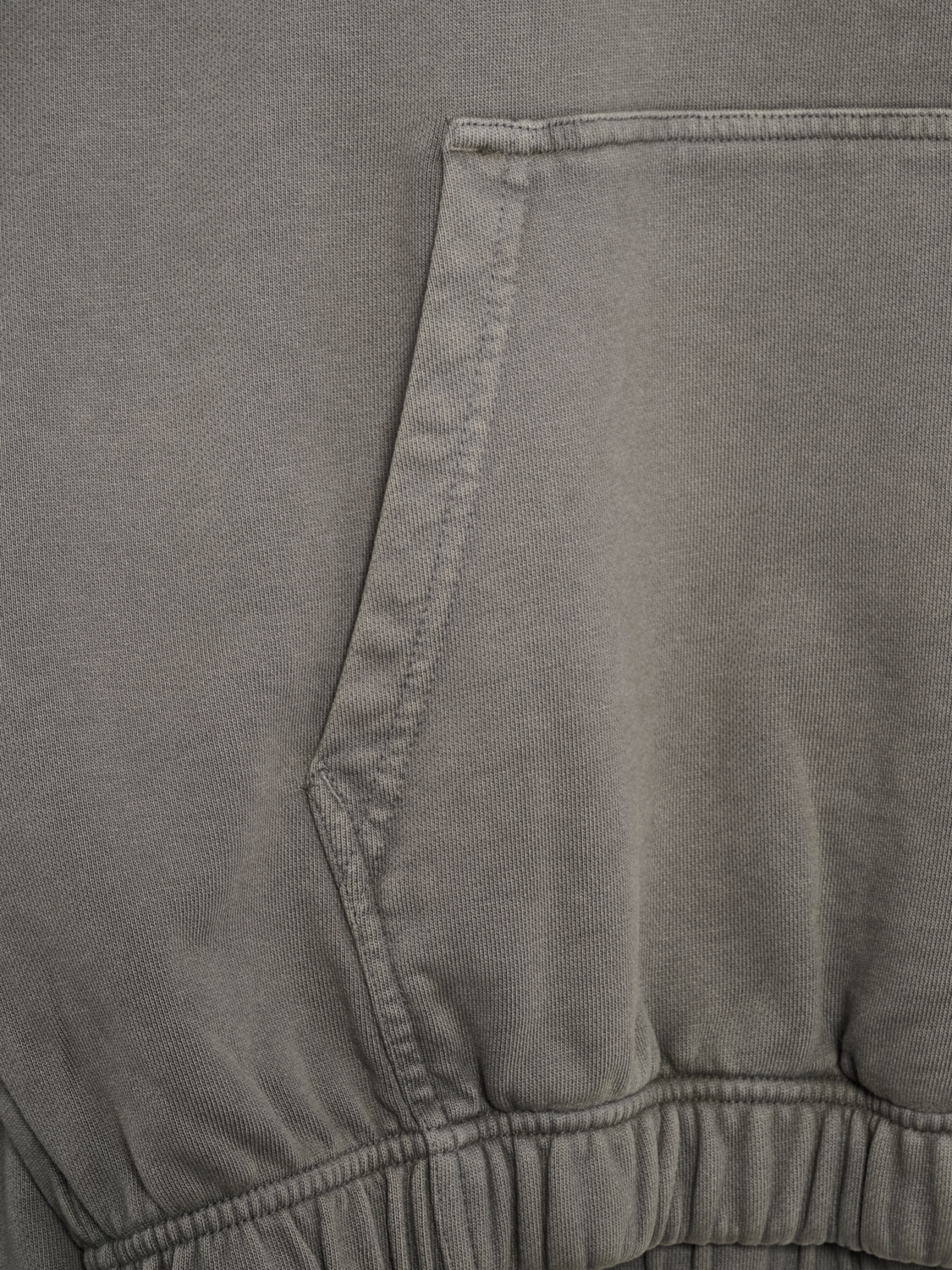 HALO DHOBI BOXY HOODIE, GUNMETAL, packshot