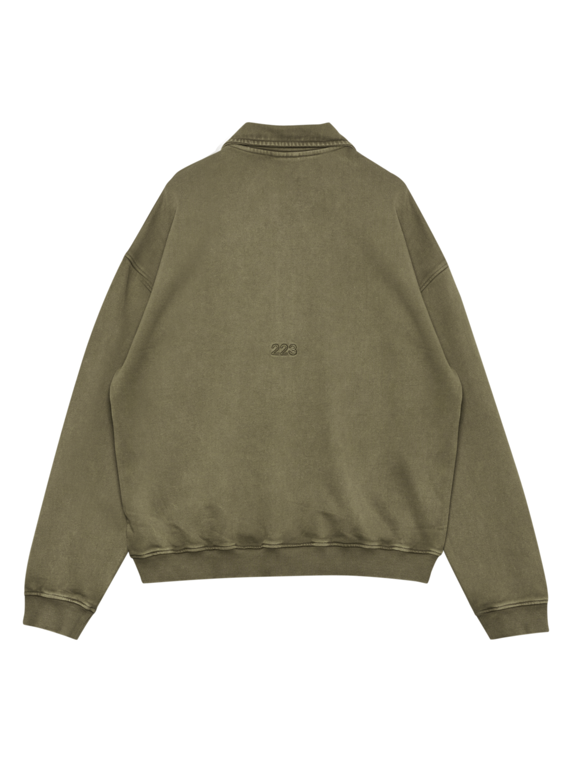 HALO BOXY POLO SWEAT, CAPERS, packshot