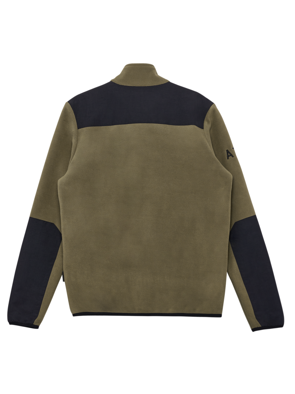 HALO BLOCKED ZIP FLEECE, CAPERS, packshot