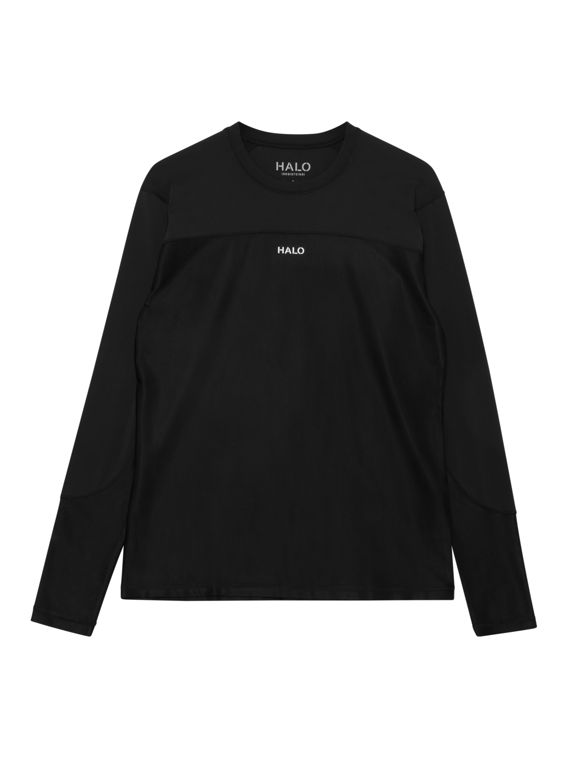 HALO ACTIVE TECH LS, BLACK, packshot