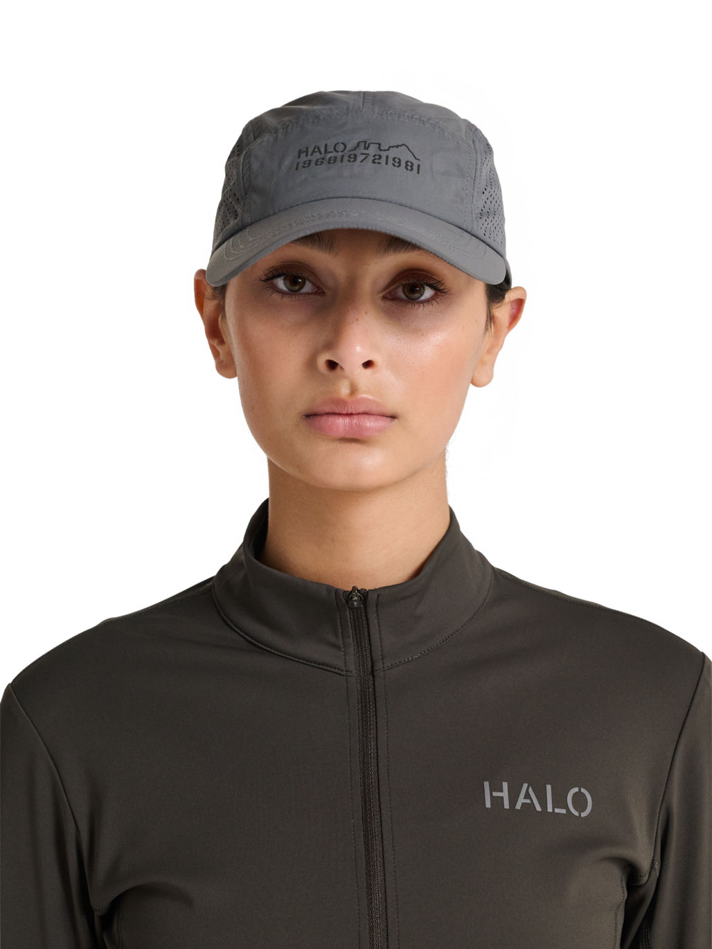 HALO NYLON LIGHTWEIGHT CAP, GUNMETAL, model
