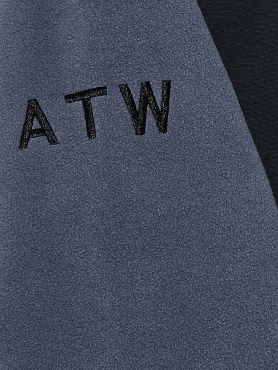 HALO BLOCKED ZIP FLEECE, GRISAILLE, packshot