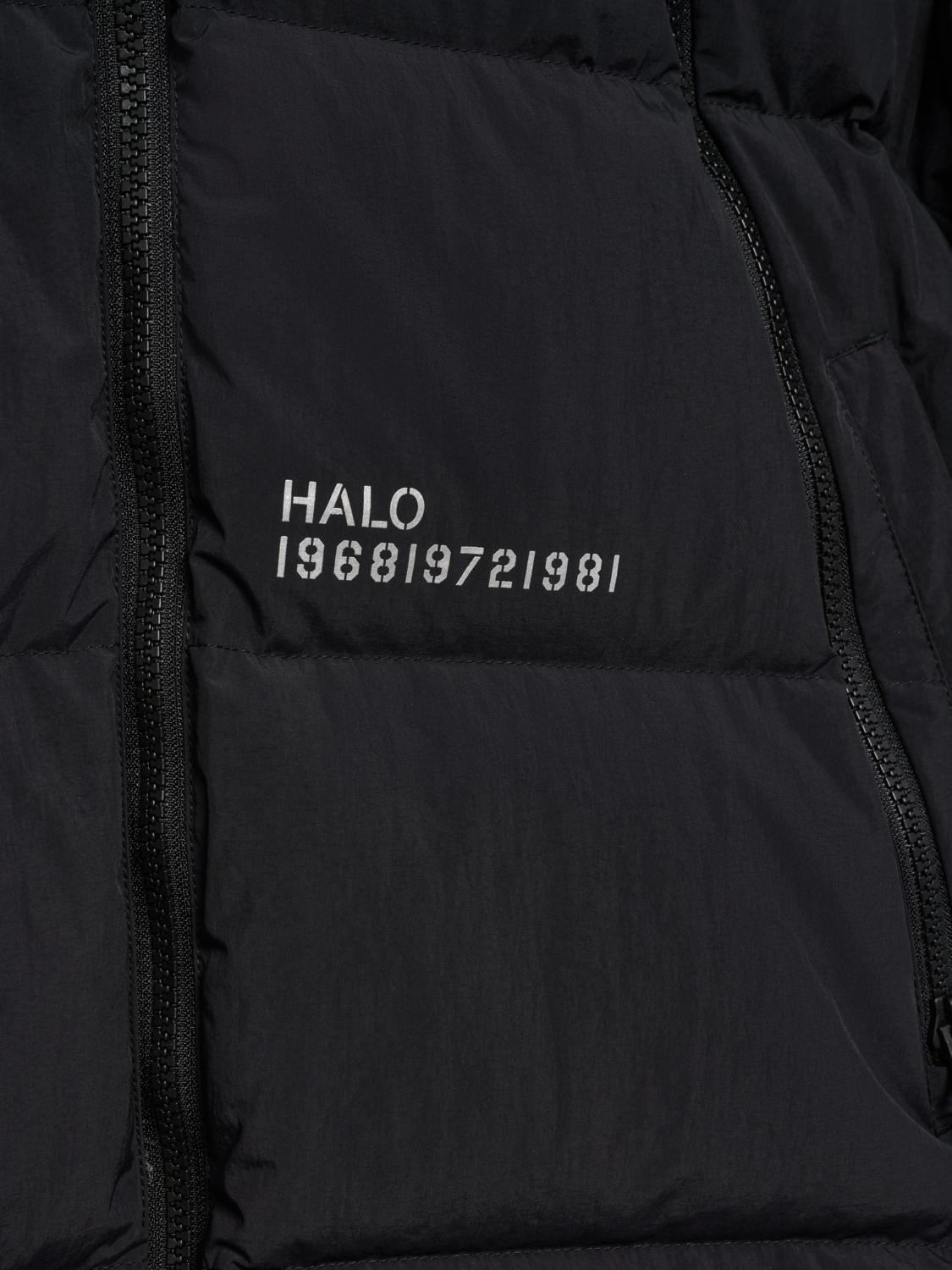 HALO MAVERICK DOWN JACKET, BLACK, packshot