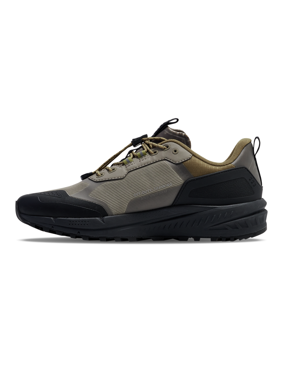 HALO TRAIL SNEAKER, FALLEN ROCK/KANGAROO/CAVIAR, packshot