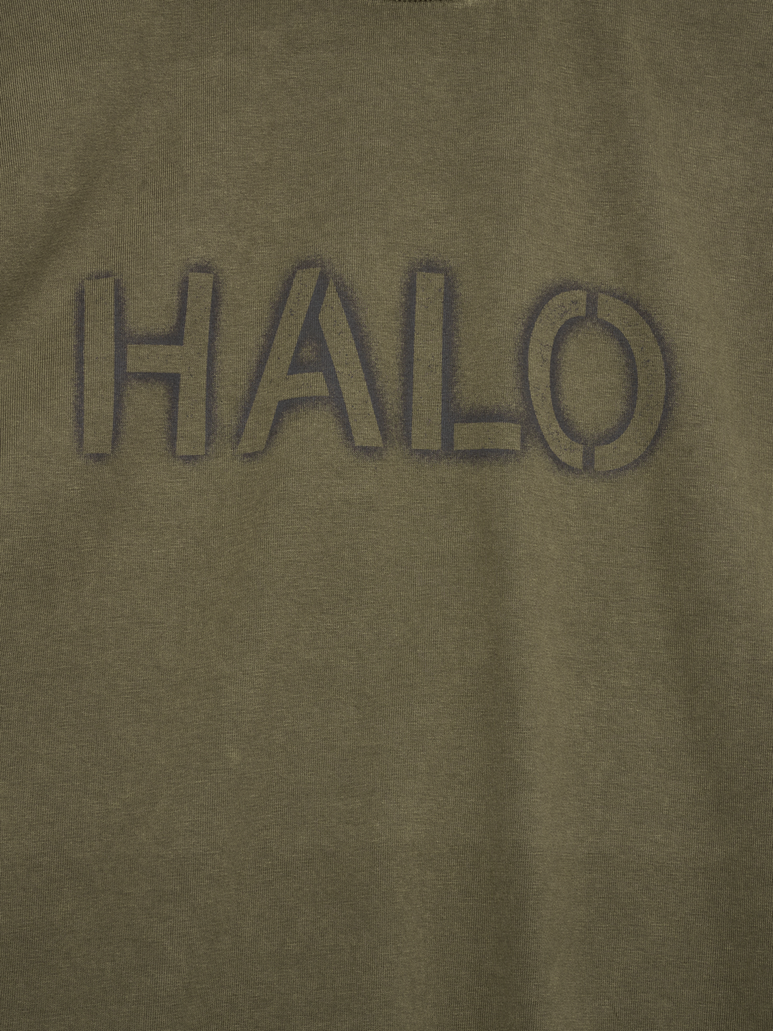 HALO GRAPHIC BOXY T-SHIRT, CAPERS, packshot