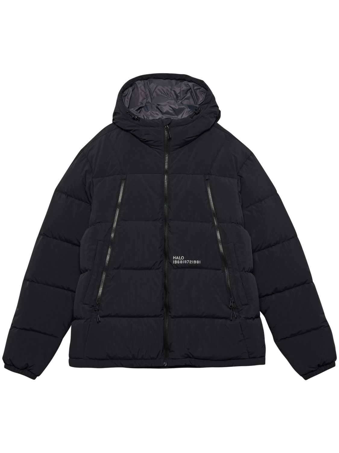 HALO MAVERICK DOWN JACKET, BLACK, packshot