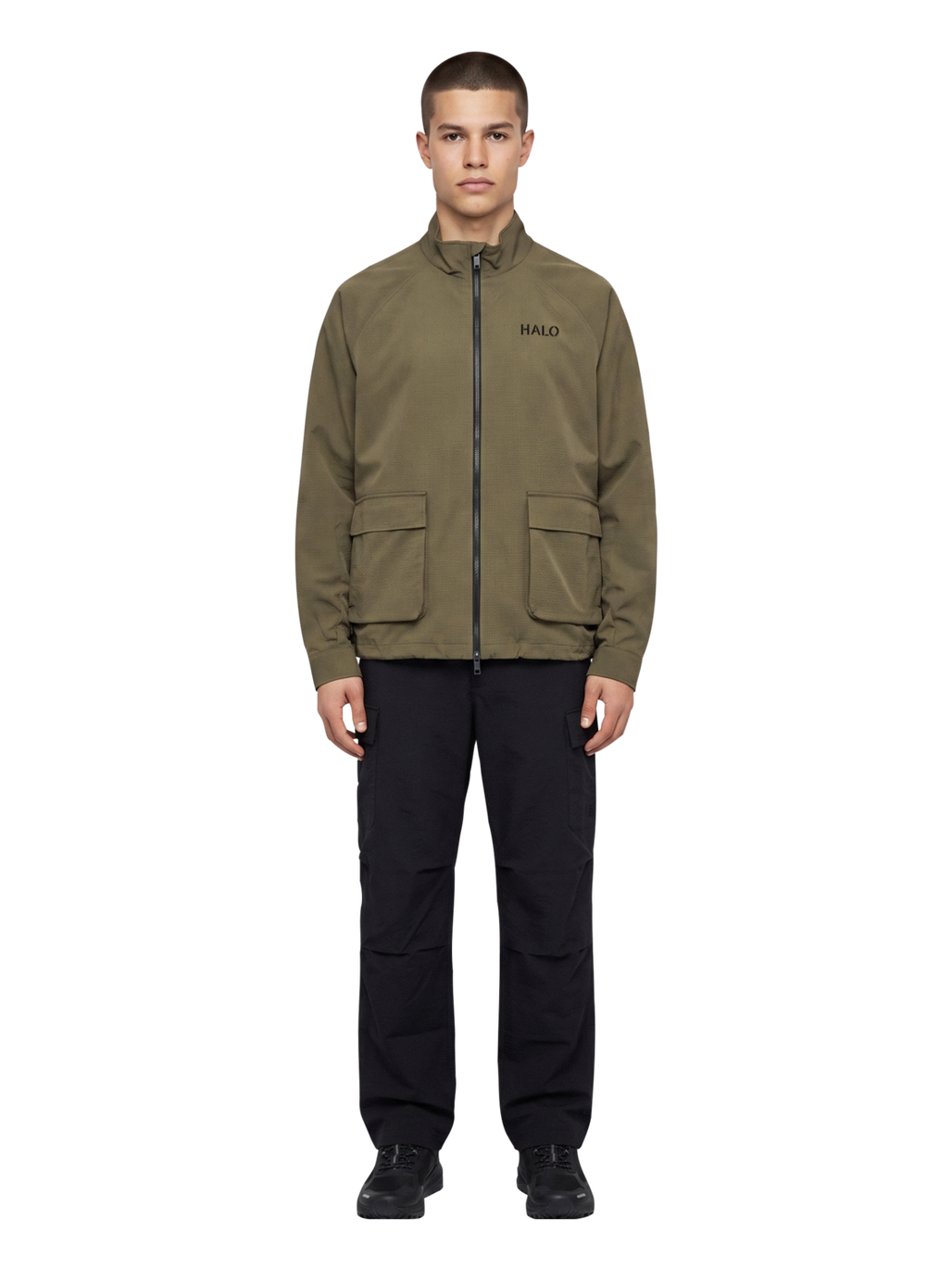 HALO ENHANCED JACKET, CAPERS, model