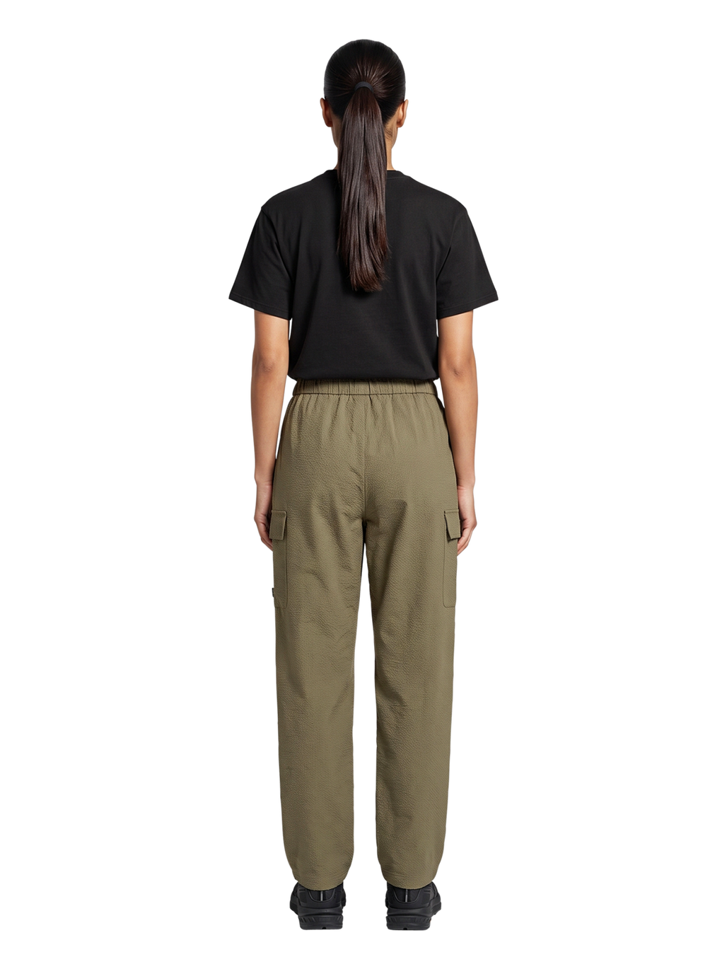 HALO ENHANCED RELAXED PANT, CAPERS, model