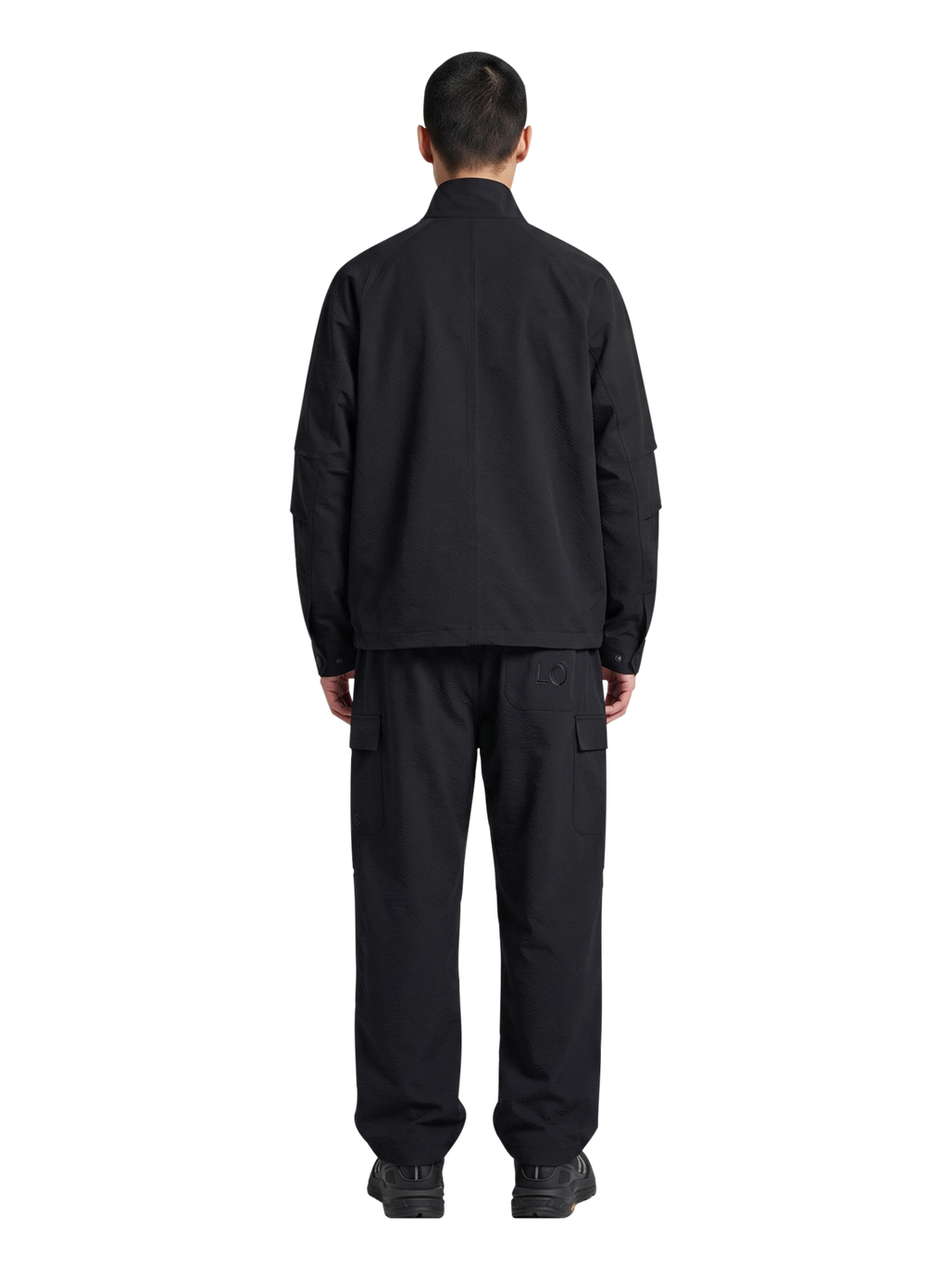 HALO ENHANCED JACKET, BLACK, model