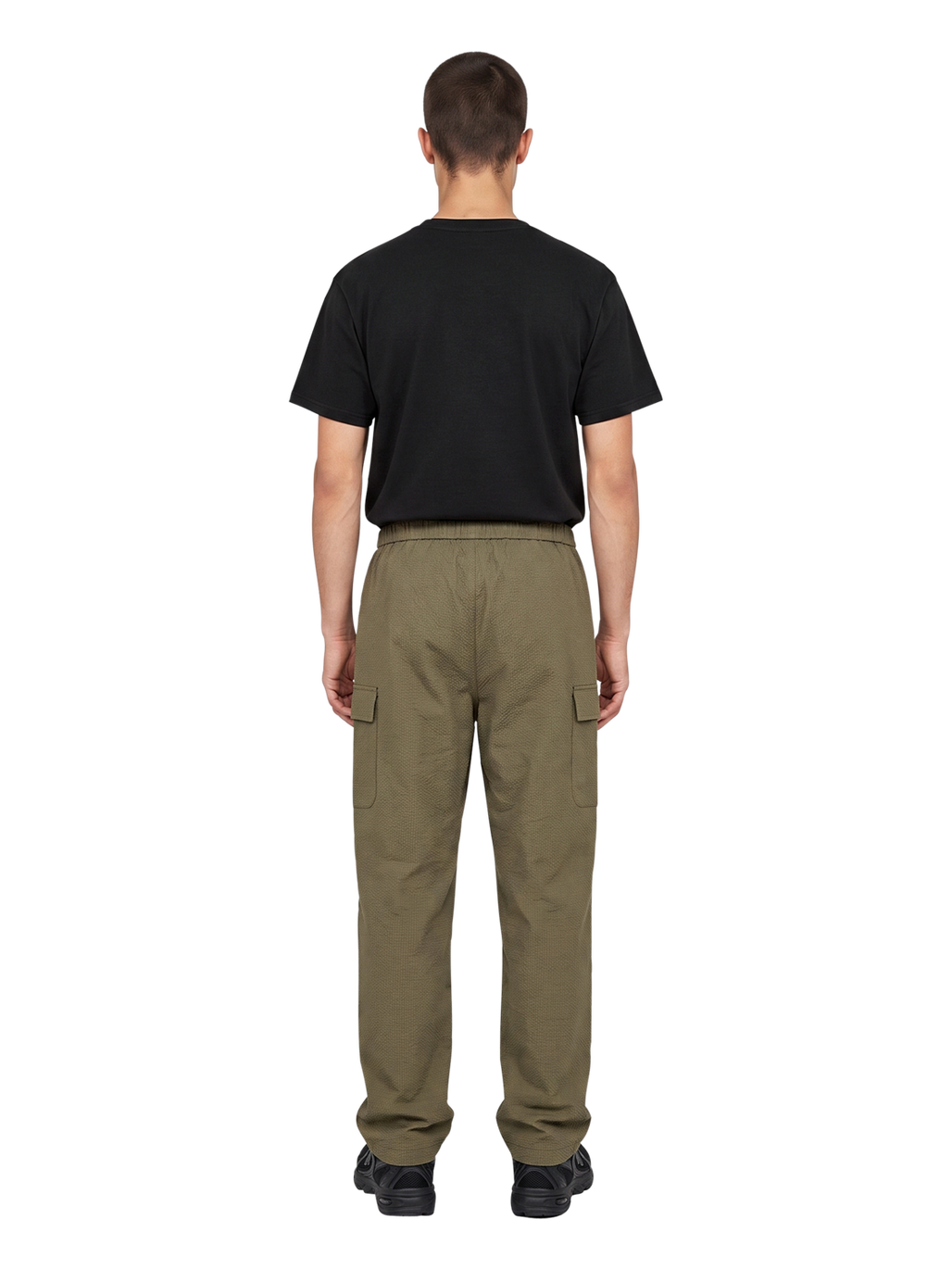 HALO ENHANCED RELAXED PANT, CAPERS, model