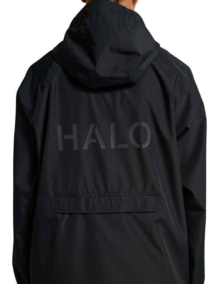 HALO RAIN JACKET, BLACK, model