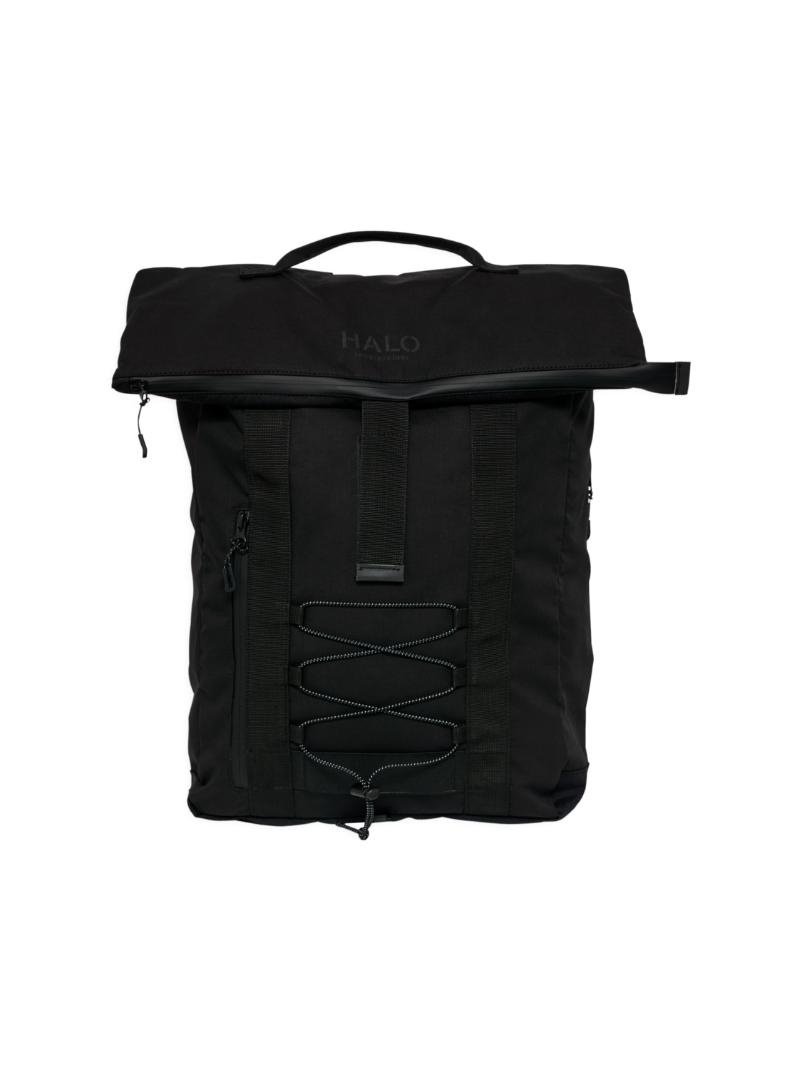 HALO DURA BACKPACK, BLACK, packshot