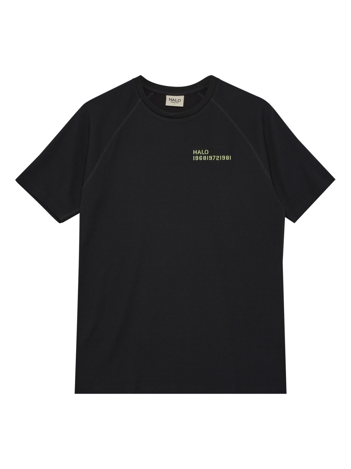 HALO SORONA T-SHIRT, RAVEN/SHADOW LIME, packshot