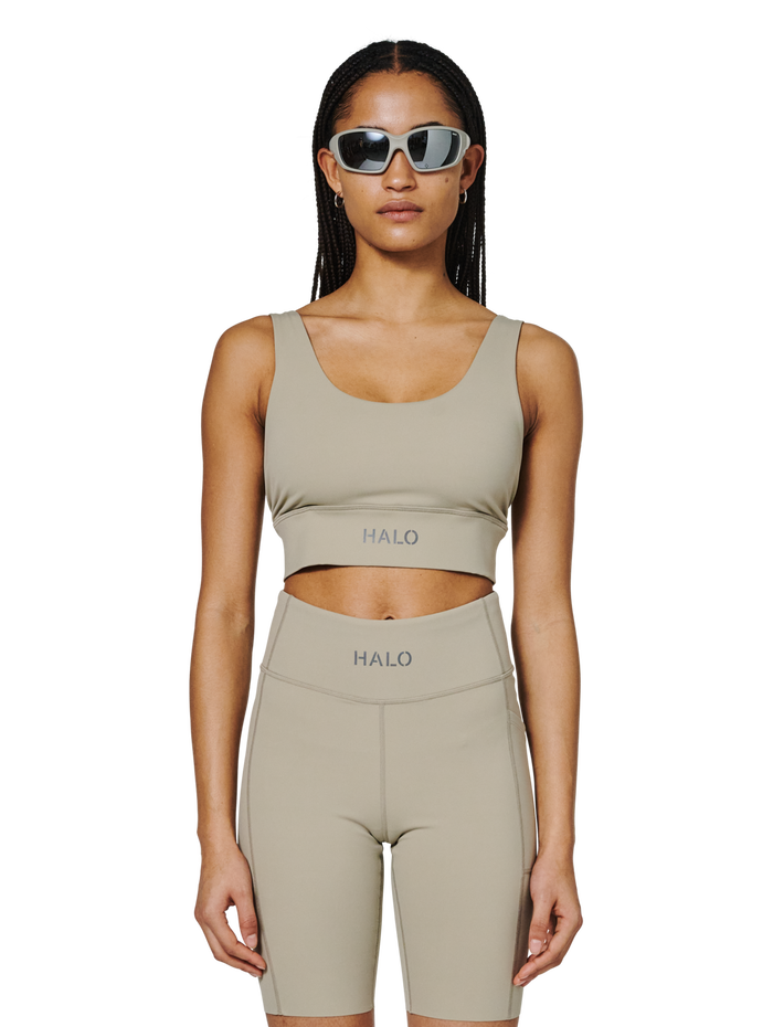 HALO WOMEN TRAINING BRA, SENECA ROCK, model
