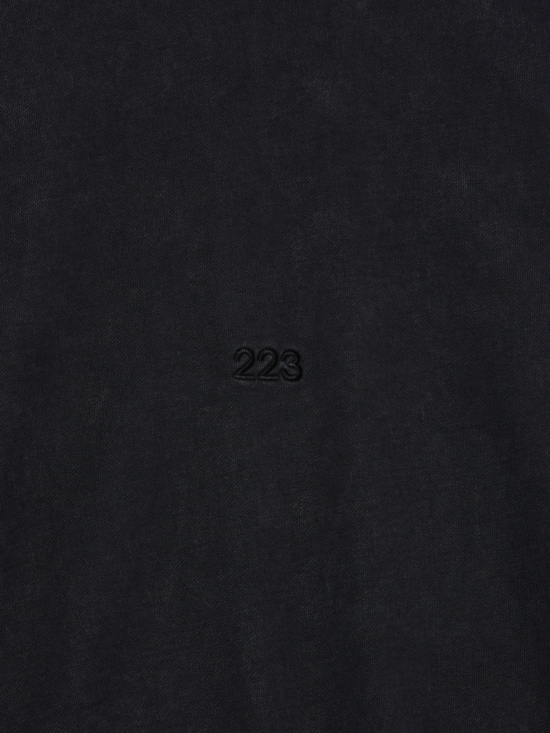 HALO BOXY POLO SWEAT, BLACK, packshot
