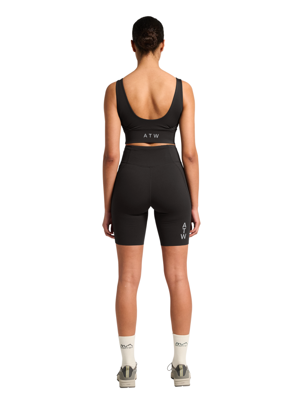 HALO WOMEN TRAINING BRA, AFTER DARK, model