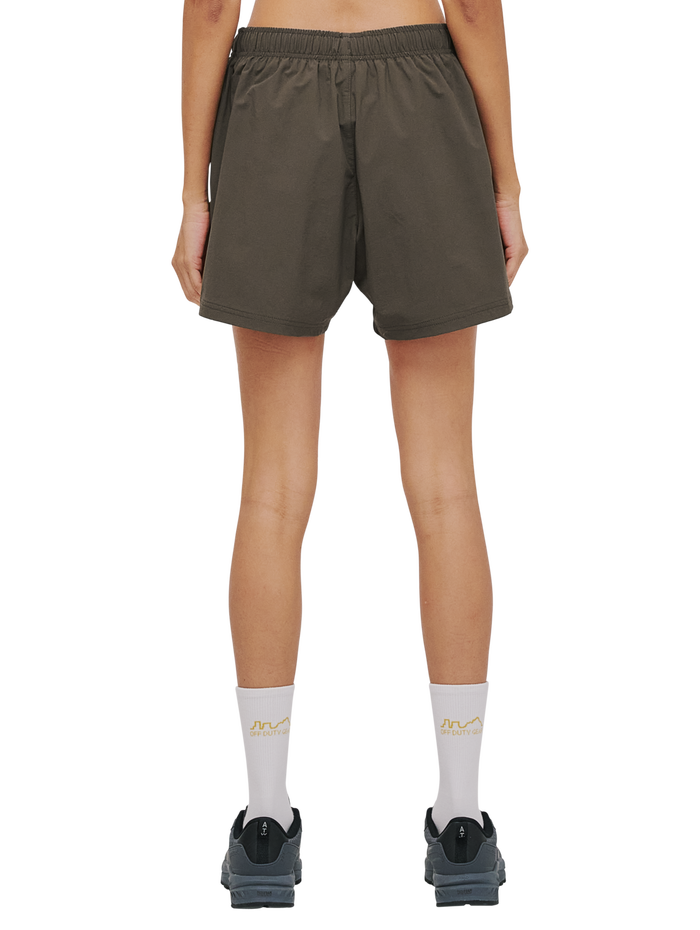 HALO SHORTS, MAJOR BROWN, model